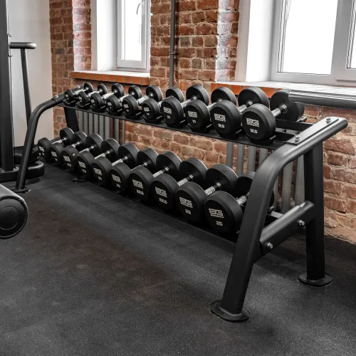 BRONZE GYM BR-1025 Стойка для гантелей (10 пар)