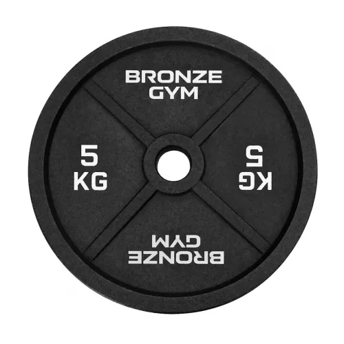 Диск олимпийский BRONZE GYM чугунный 5 кг