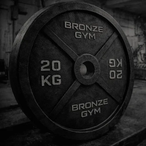 Диск олимпийский BRONZE GYM чугунный 20 кг