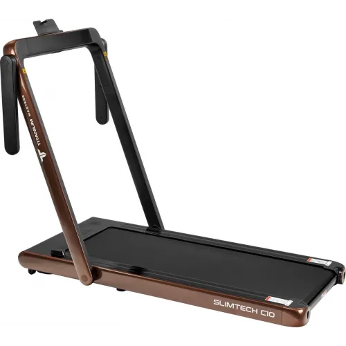 Беговая дорожка Titanium Masters Slimtech C10, коричневая