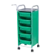 Тележка парикмахерская М-02, серый